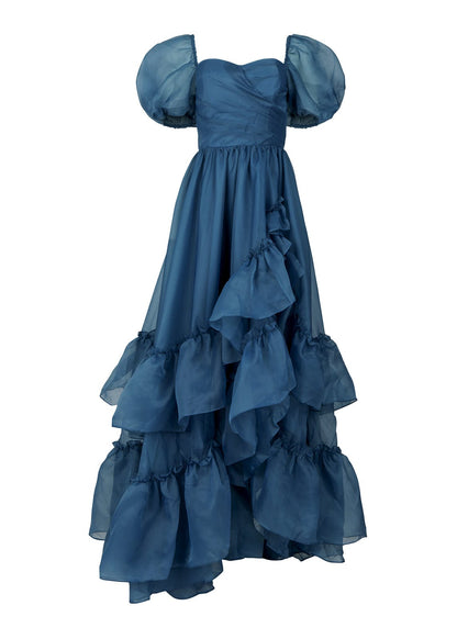 chic size inclusive model wearing JessaKae Saint Dress