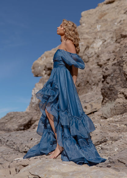 chic size inclusive model wearing JessaKae Saint Dress