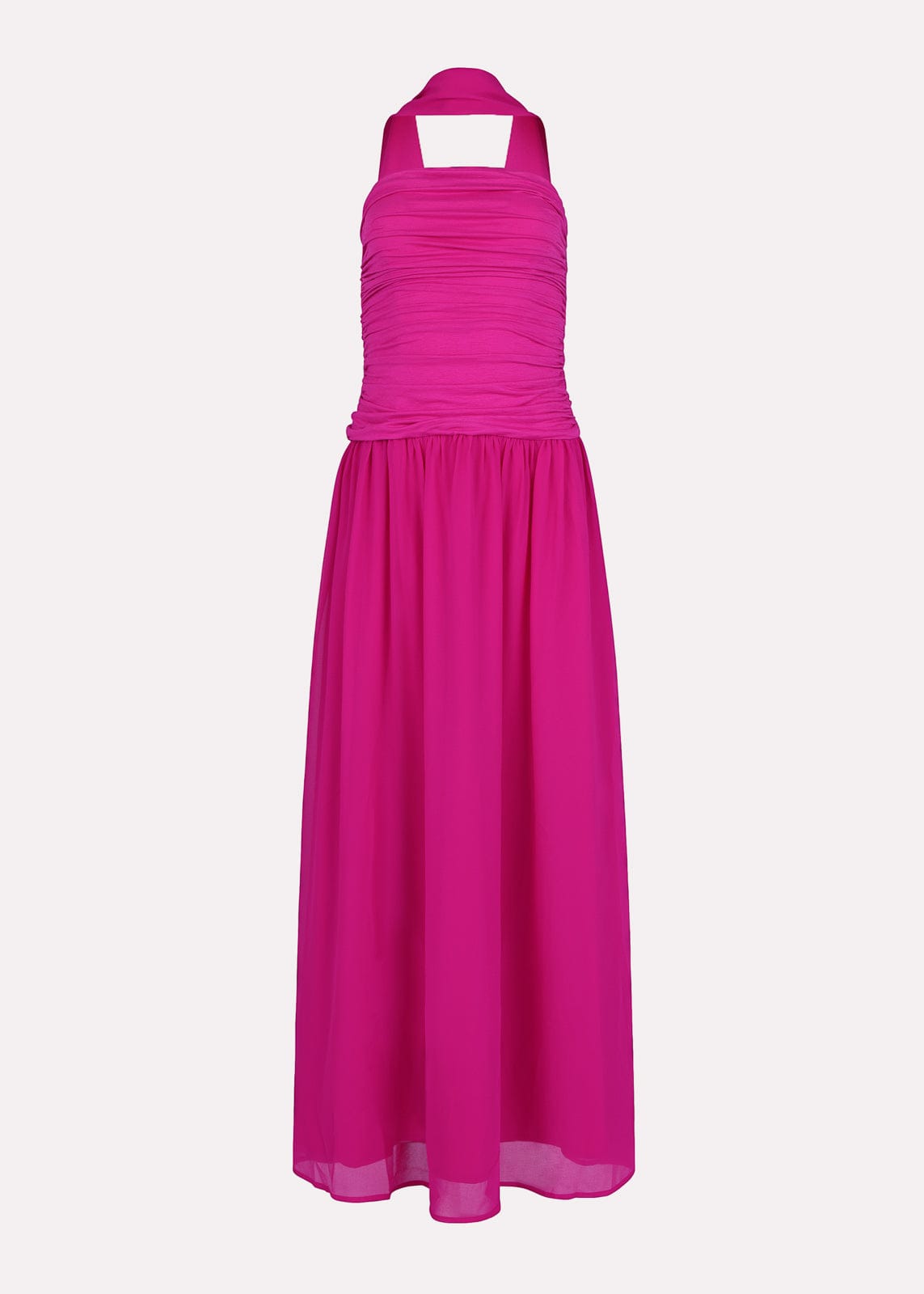 chic size inclusive model wearing JessaKae Sanica Dress