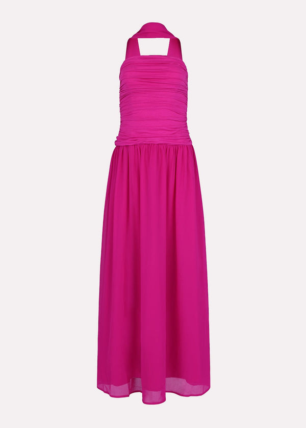 chic size inclusive model wearing JessaKae Sanica Dress