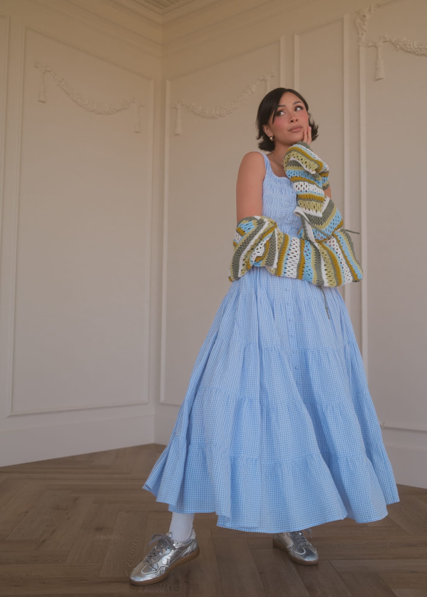 chic size inclusive model wearing JessaKae Seabrooke Dress Dresses