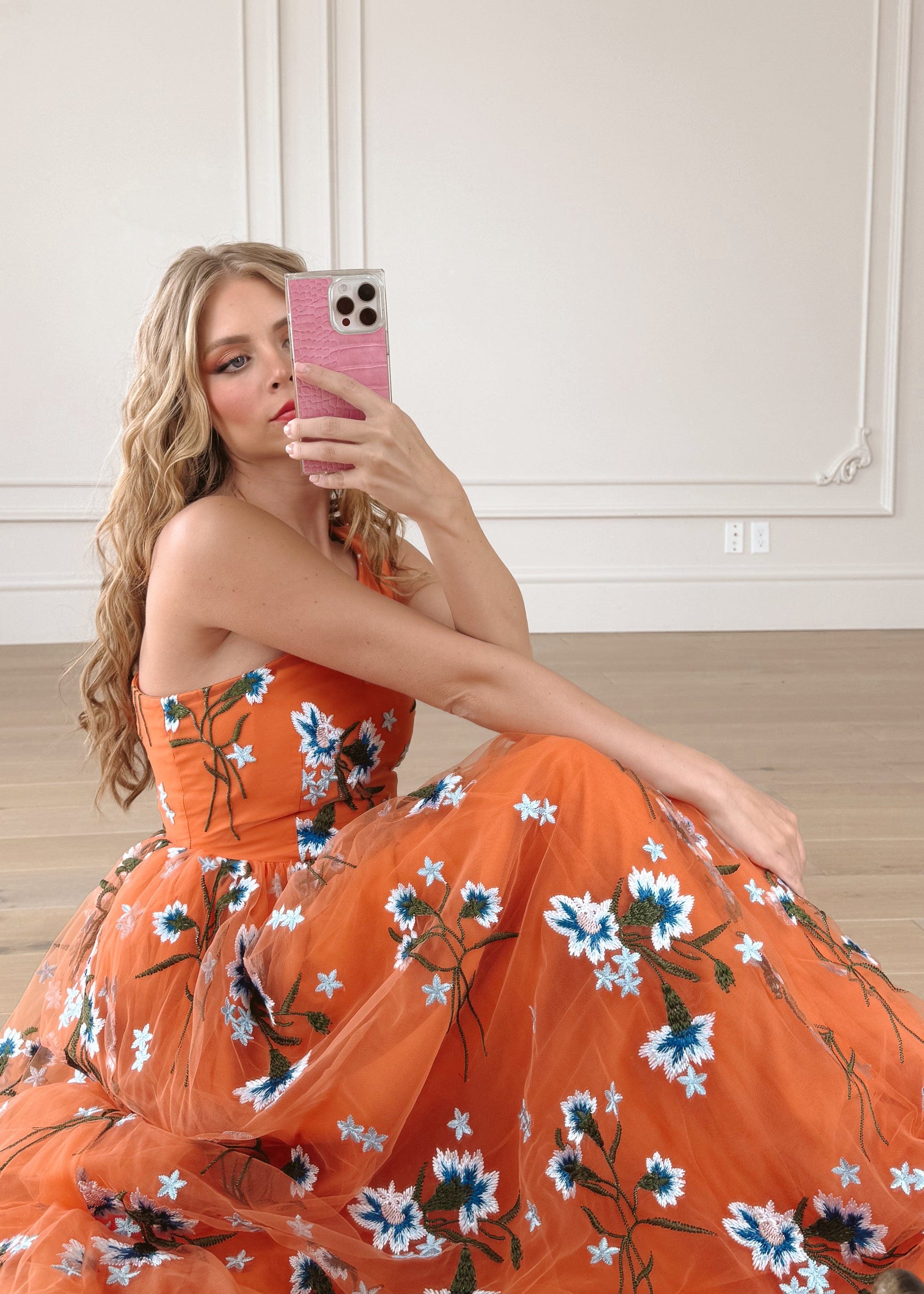 chic size inclusive model wearing JessaKae Serene Dress Dresses