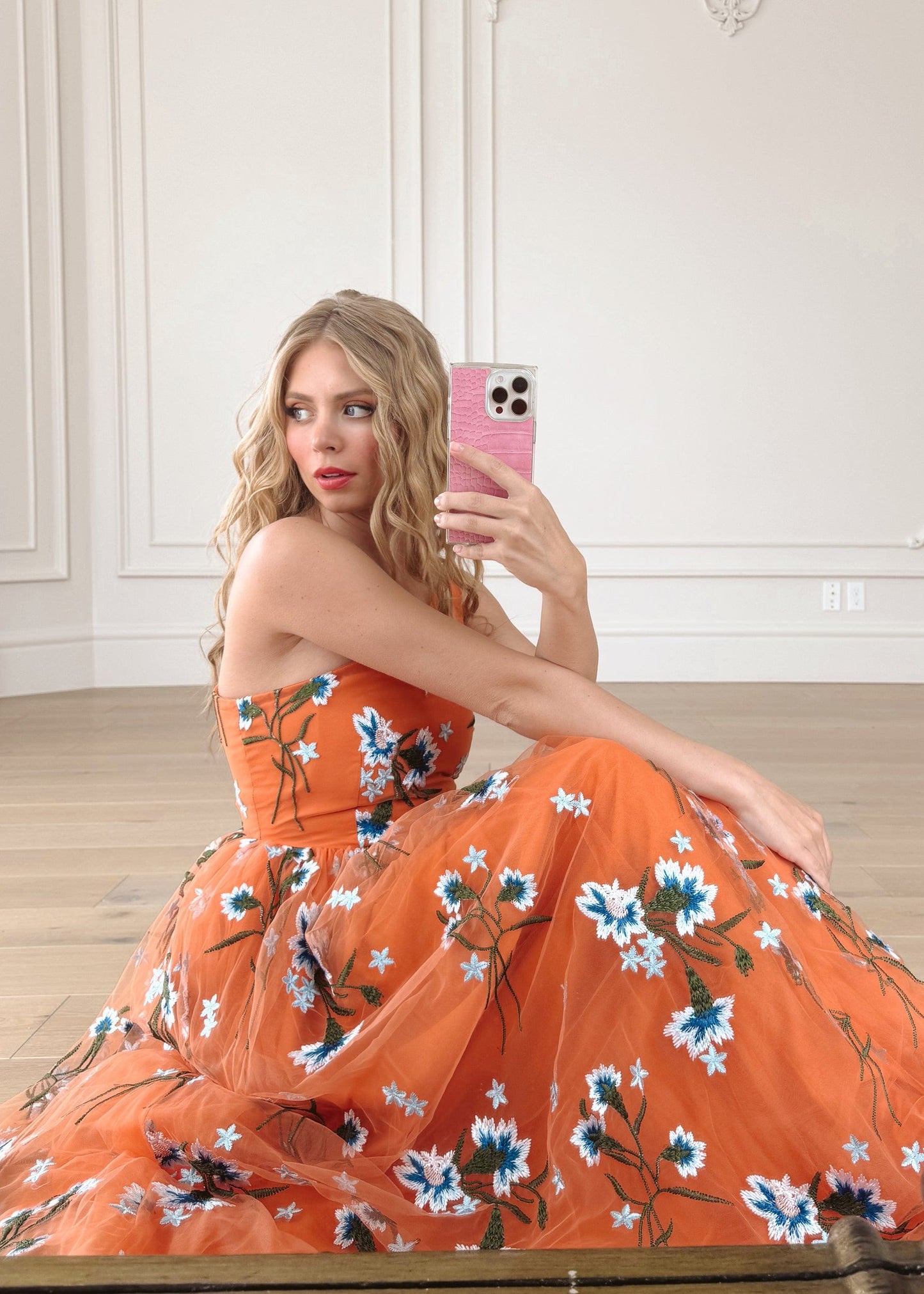 chic size inclusive model wearing JessaKae Serene Dress Dresses