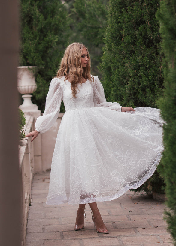 Serenity Dress - White