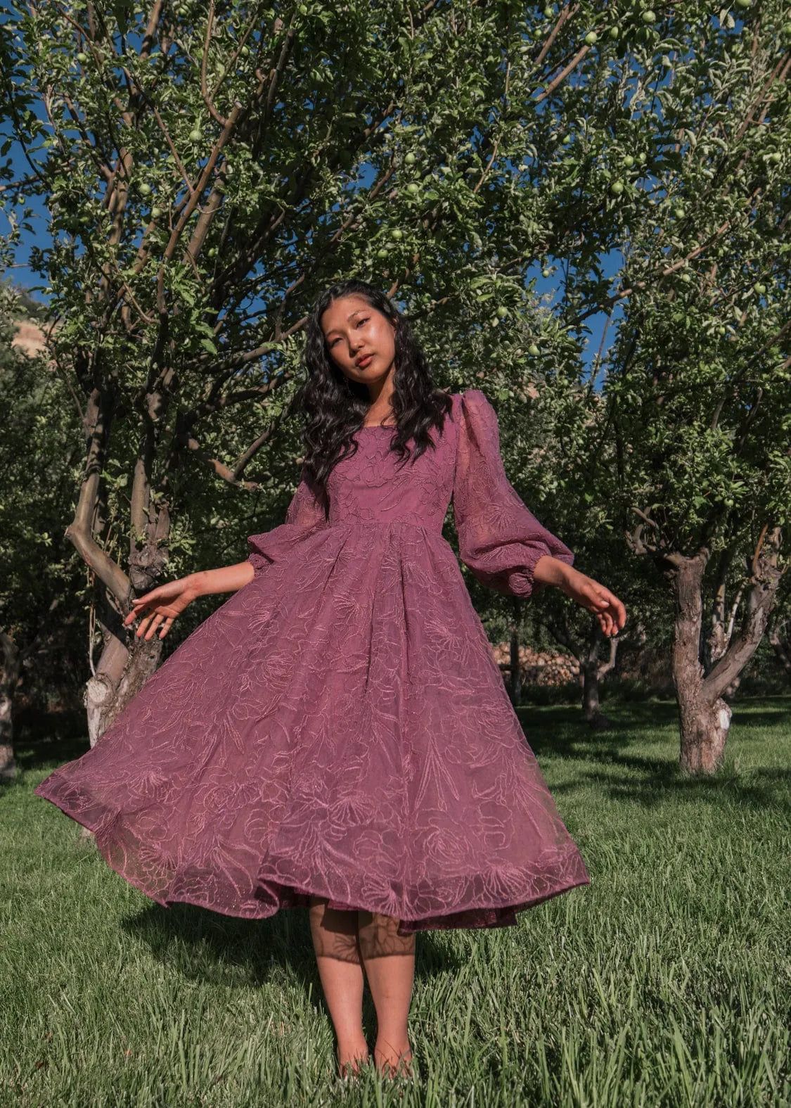 Serenity Dress Dresses - JessaKae - Serenity Dress - Serenity Mauve / XXS
