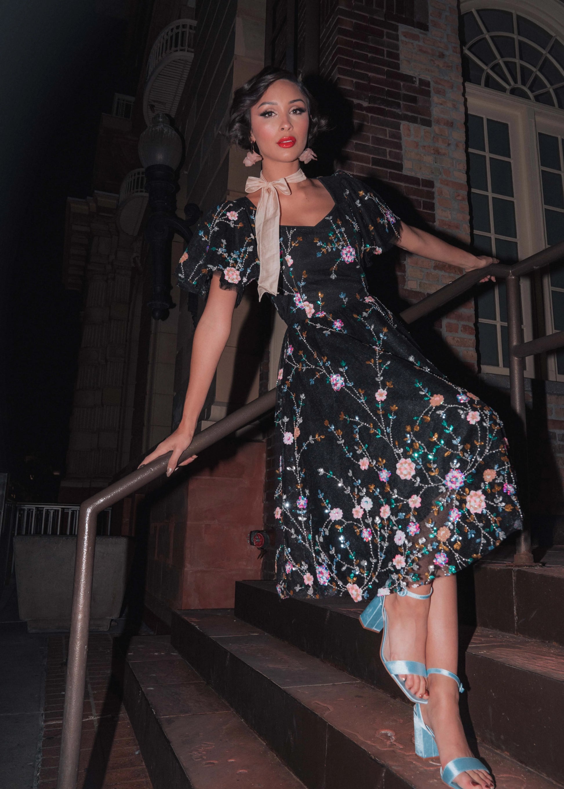 Shimmer Dress Dresses - JessaKae - Shimmer Dress - Shimmer Black / XXS