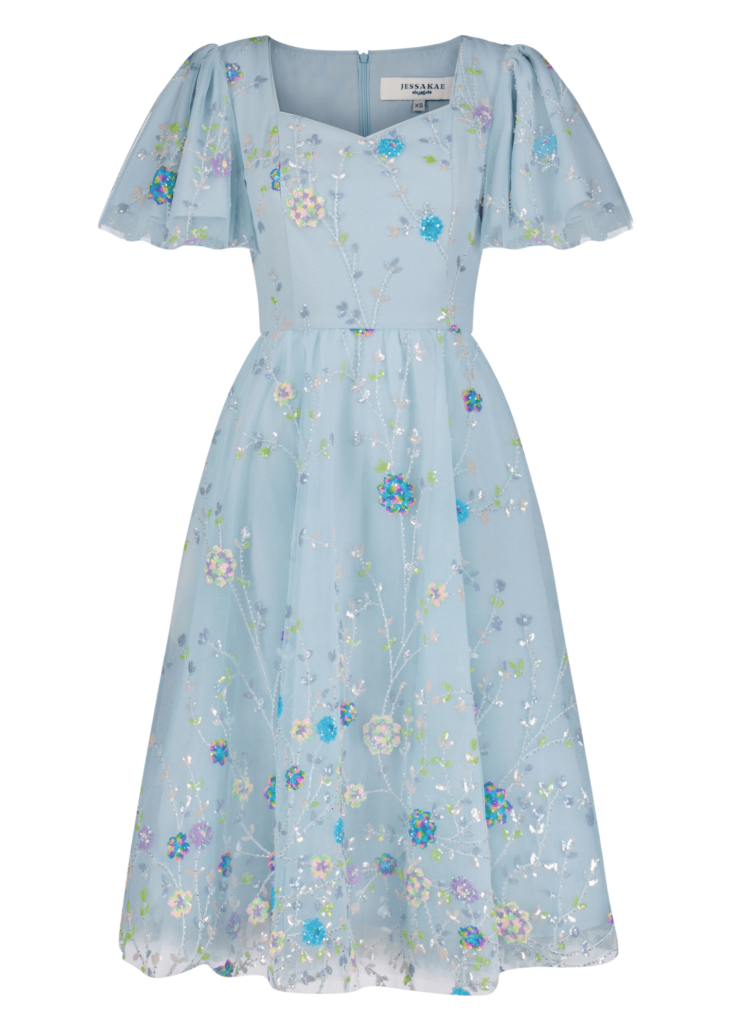 Shimmer Dress - Blue