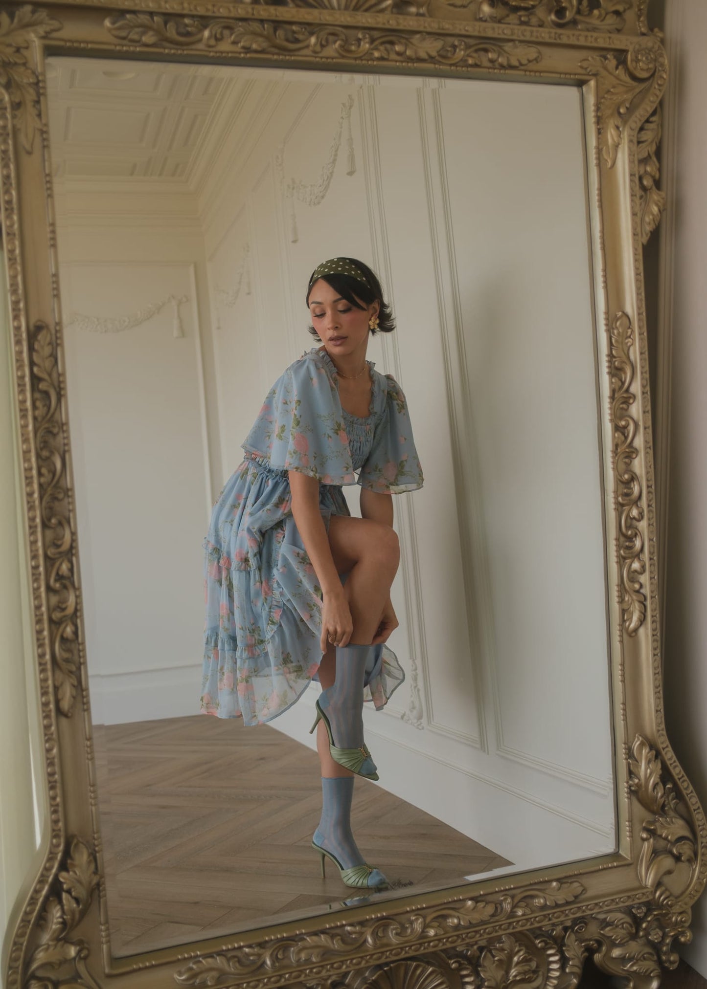 chic size inclusive model wearing JessaKae Siena Dress Dresses