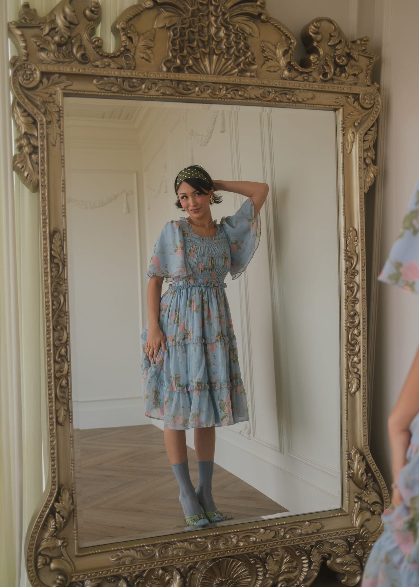 chic size inclusive model wearing JessaKae Siena Dress Dresses