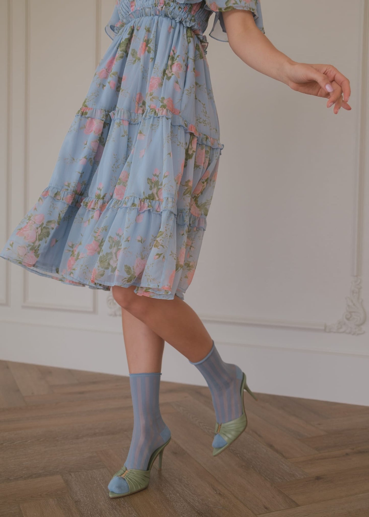 chic size inclusive model wearing JessaKae Siena Dress Dresses