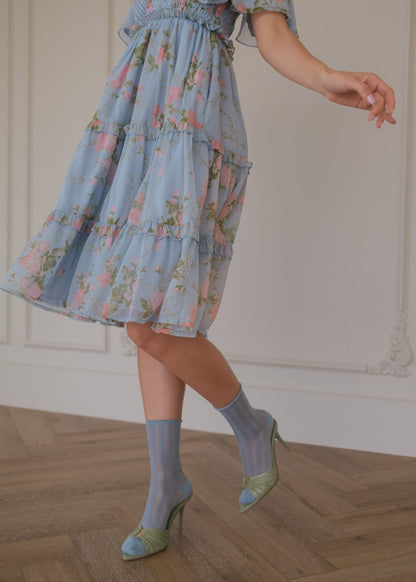 chic size inclusive model wearing JessaKae Siena Dress Dresses