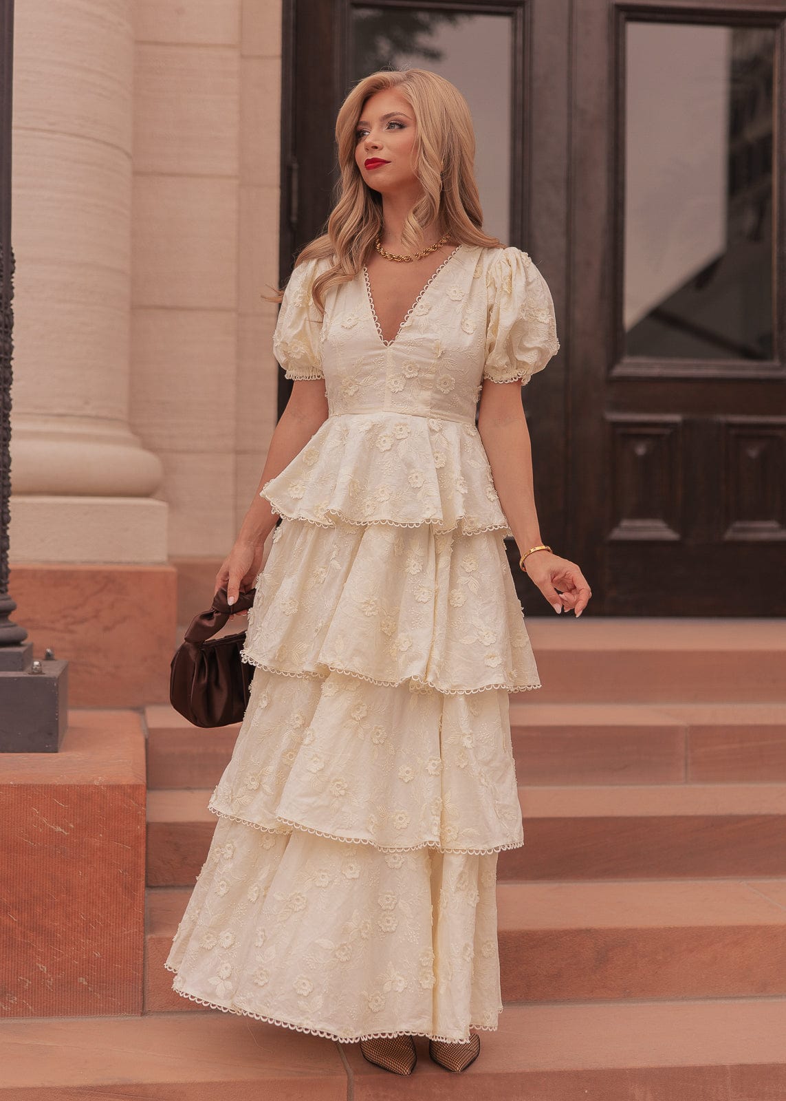 chic size inclusive model wearing JessaKae Sloane Dress Dresses