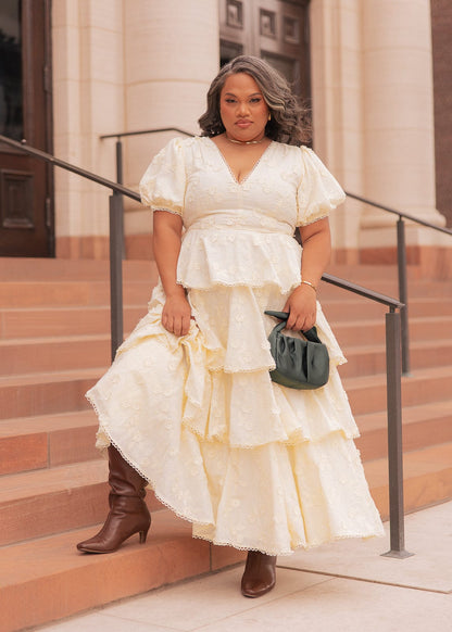chic size inclusive model wearing JessaKae Sloane Dress Dresses