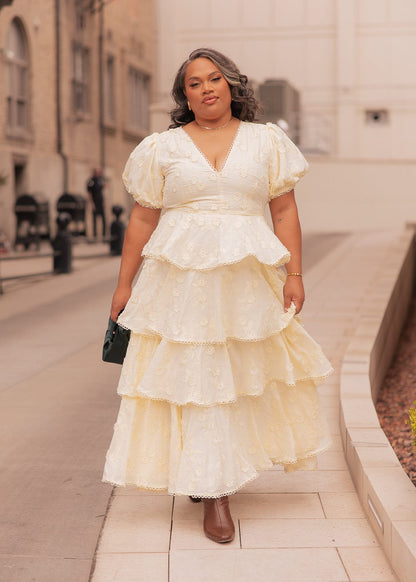 chic size inclusive model wearing JessaKae Sloane Dress Dresses