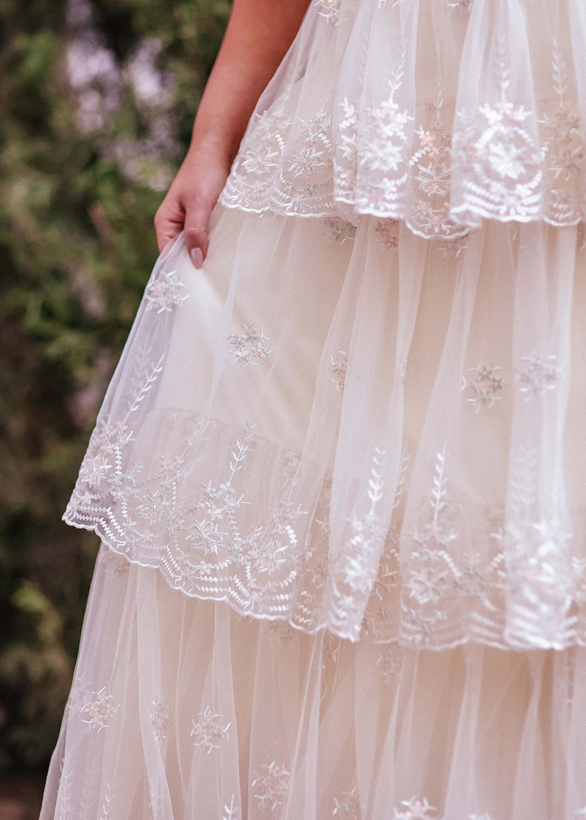 Snowflake Dress Dresses - JessaKae - Snowflake Dress - Cream / XXS