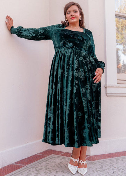 chic size inclusive model wearing JessaKae Sophie Dress Dresses