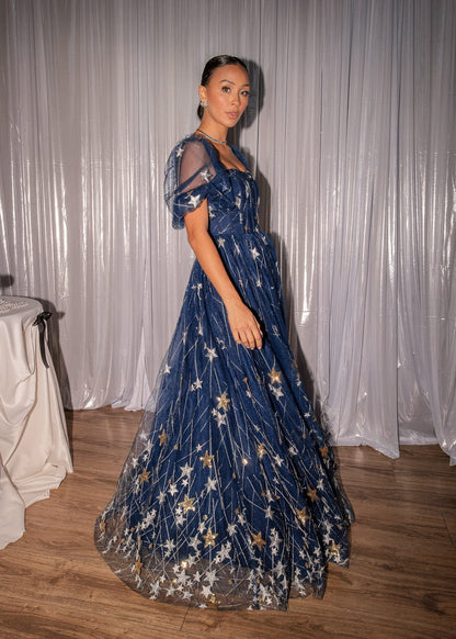 chic size inclusive model wearing JessaKae Starla Dress