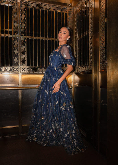 chic size inclusive model wearing JessaKae Starla Dress