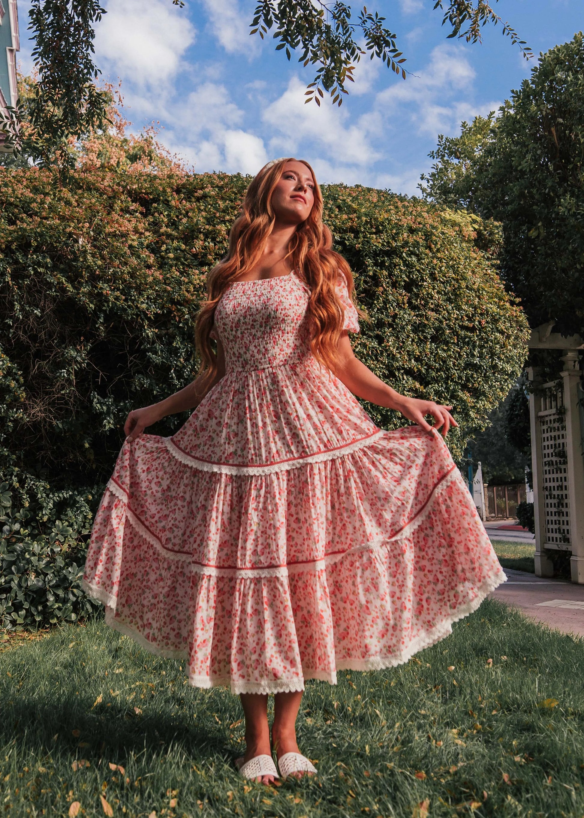 Strawberry Shortcake Dress | Occasion Dress in Sizes XXS6X | JessaKae Strawberry Shortcake Dress | Occasion Dress in Sizes XXS6X | JessaKae