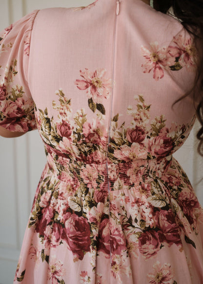 chic size inclusive model wearing JessaKae Sunday Dress