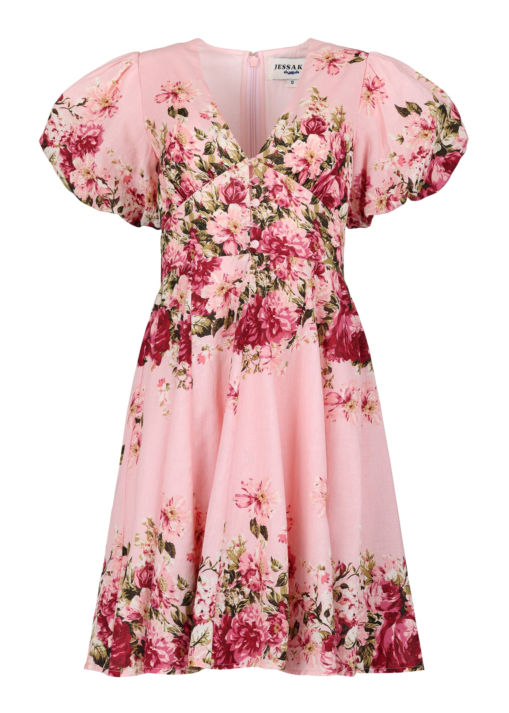 chic size inclusive model wearing JessaKae Sunday Dress