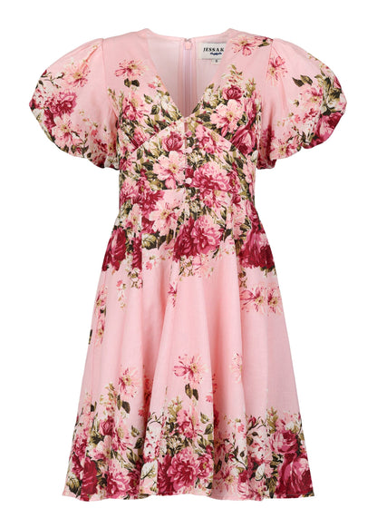 chic size inclusive model wearing JessaKae Sunday Dress