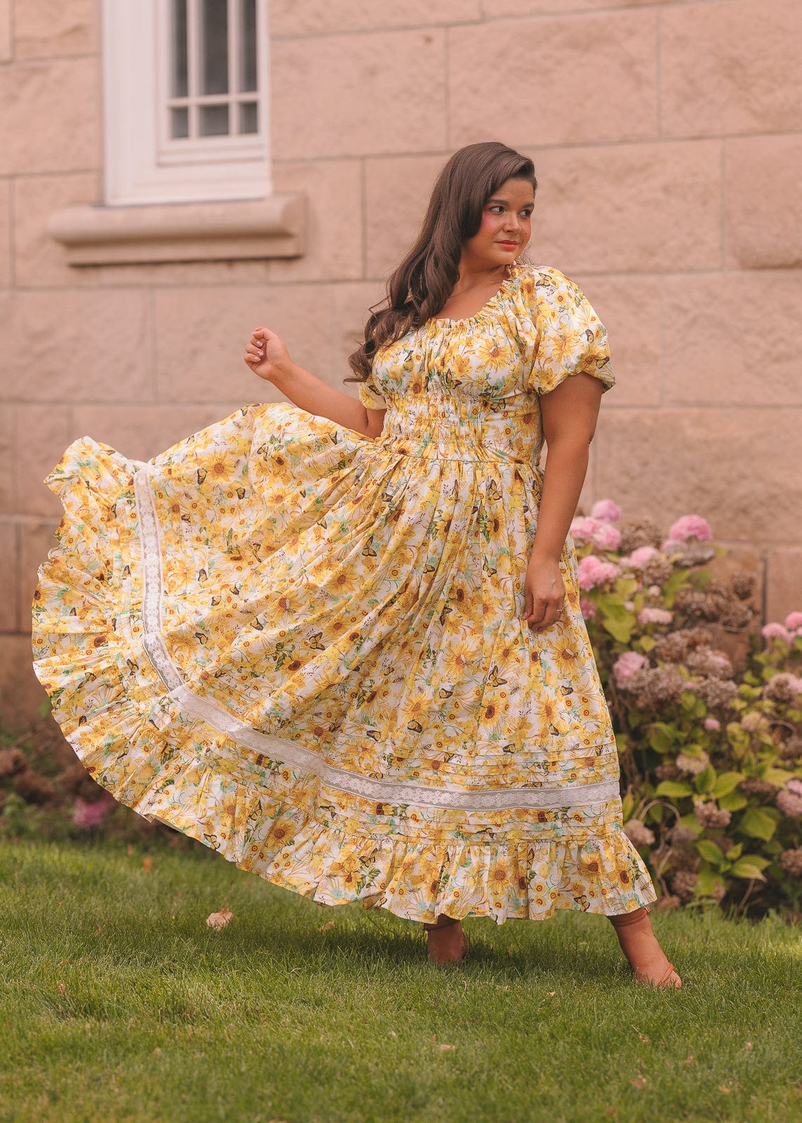 Sunflowers Dress | Occasion Dress in Sizes XXS6X | JessaKae Sunflowers Dress | Occasion Dress in Sizes XXS6X | JessaKae