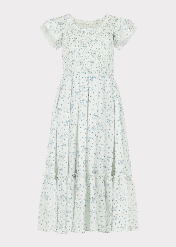 Swan Serenade Dress - JessaKae - Swan Serenade Dress - Feathered Sky / XXS