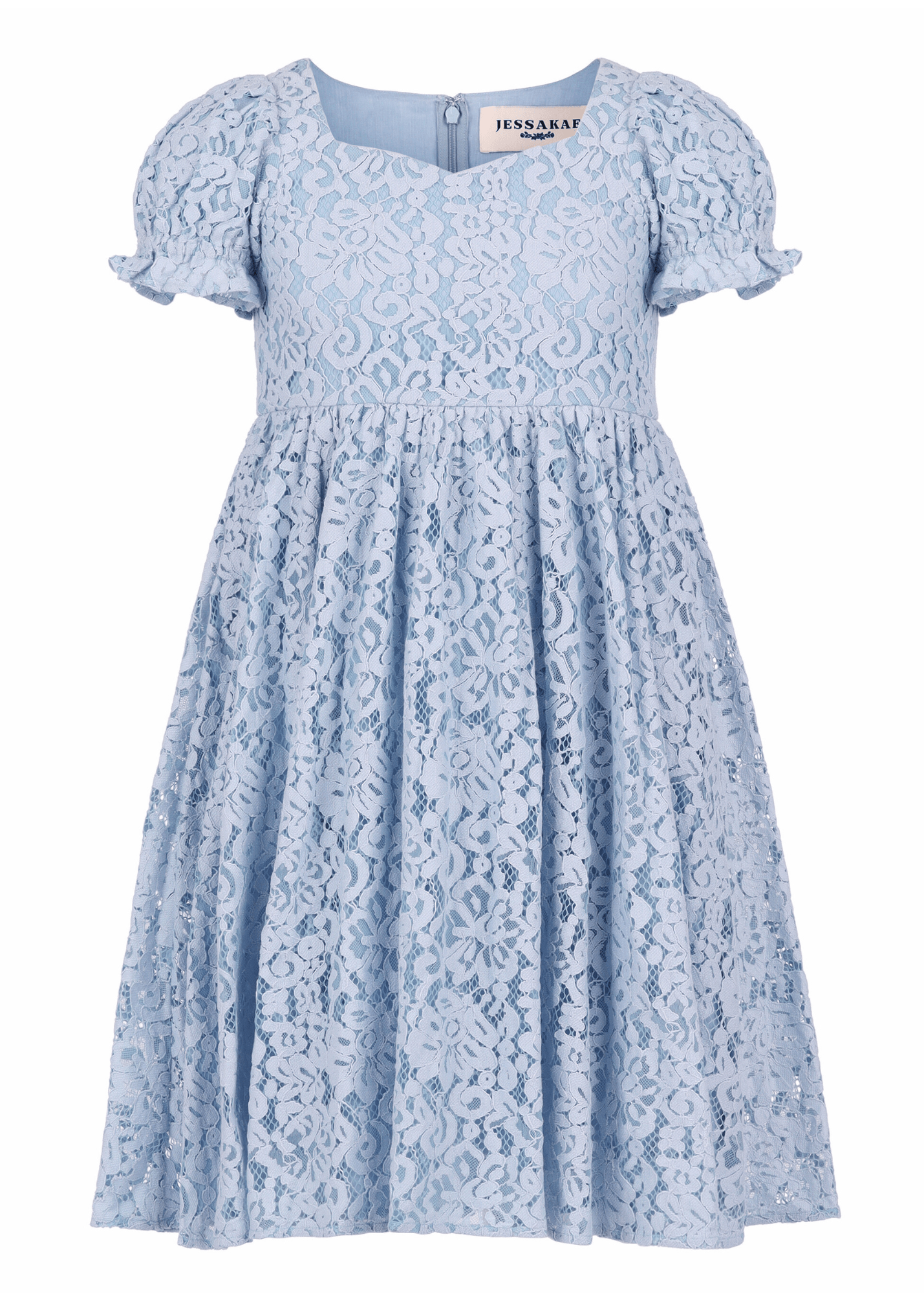 Sweetie Girls Dress Girls Dress - JessaKae - Sweetie Girls Dress - Sweetie Blue / 12-18M