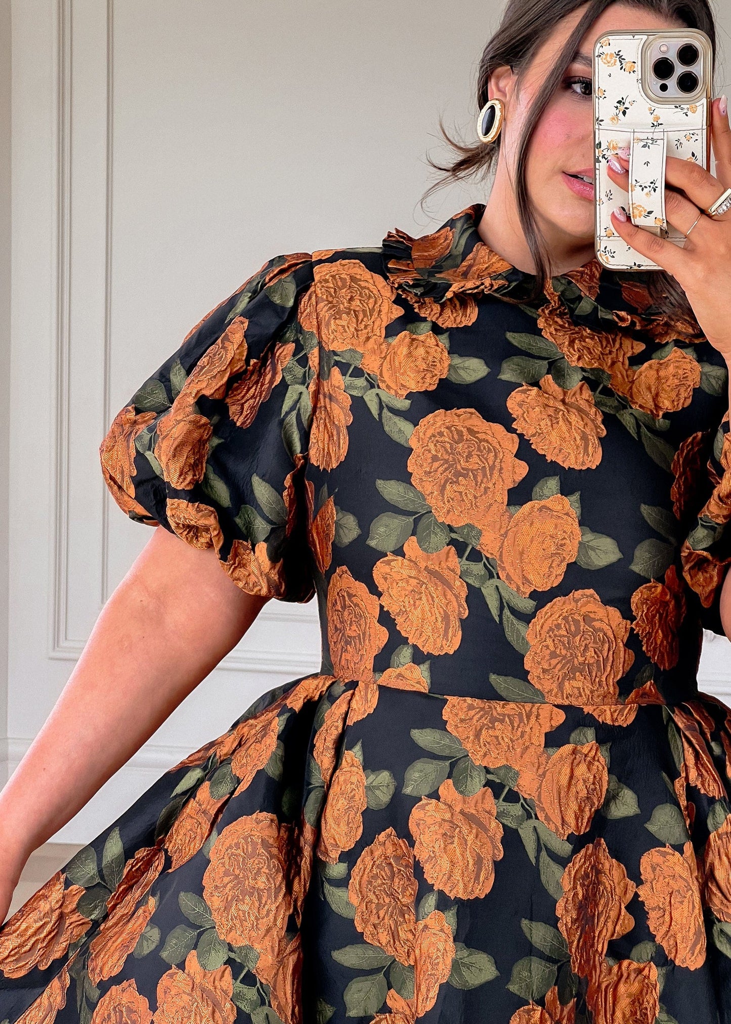 chic size inclusive model wearing JessaKae Sylvie Dress Dresses