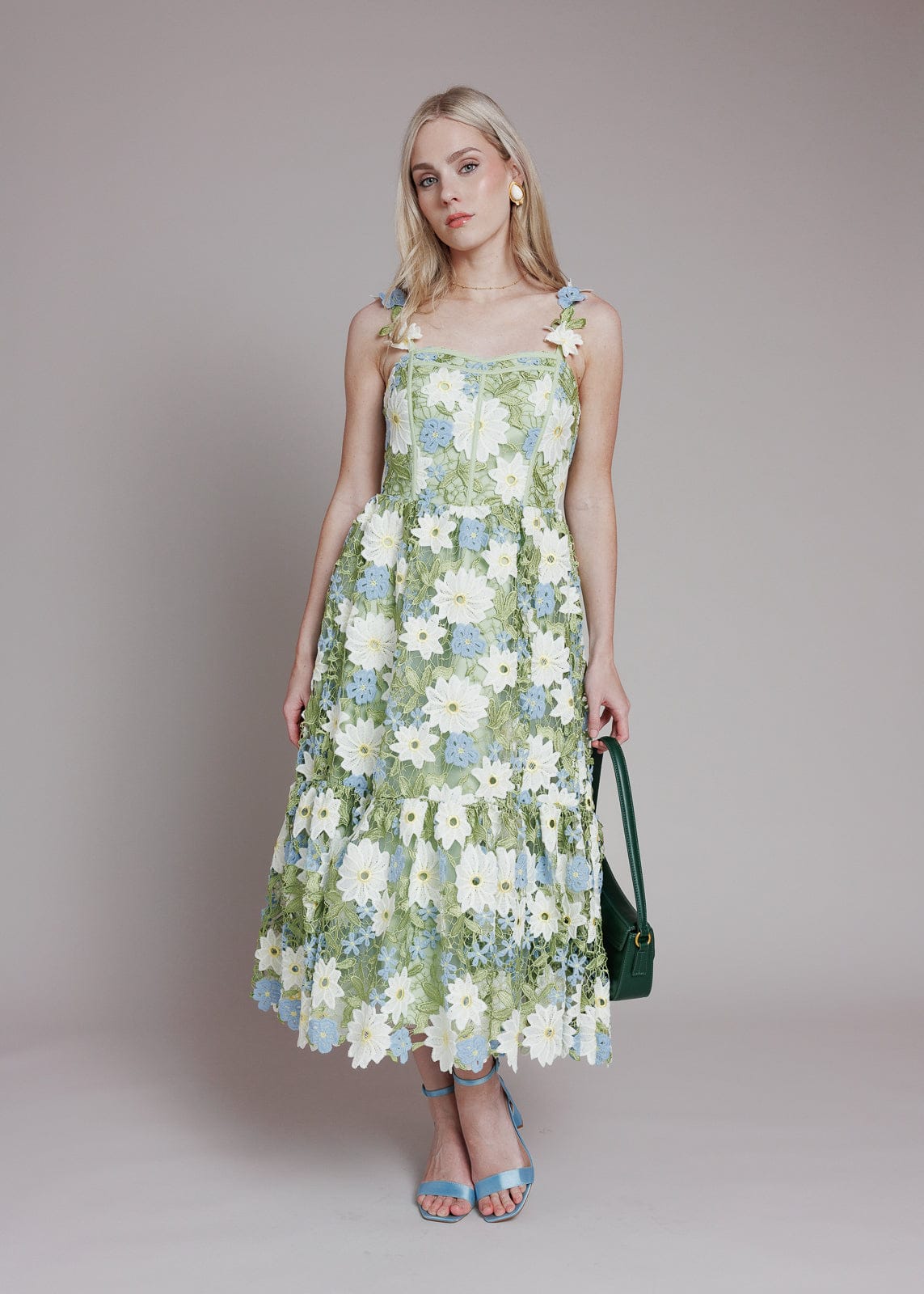 chic size inclusive model wearing JessaKae Tansy Dress Dresses