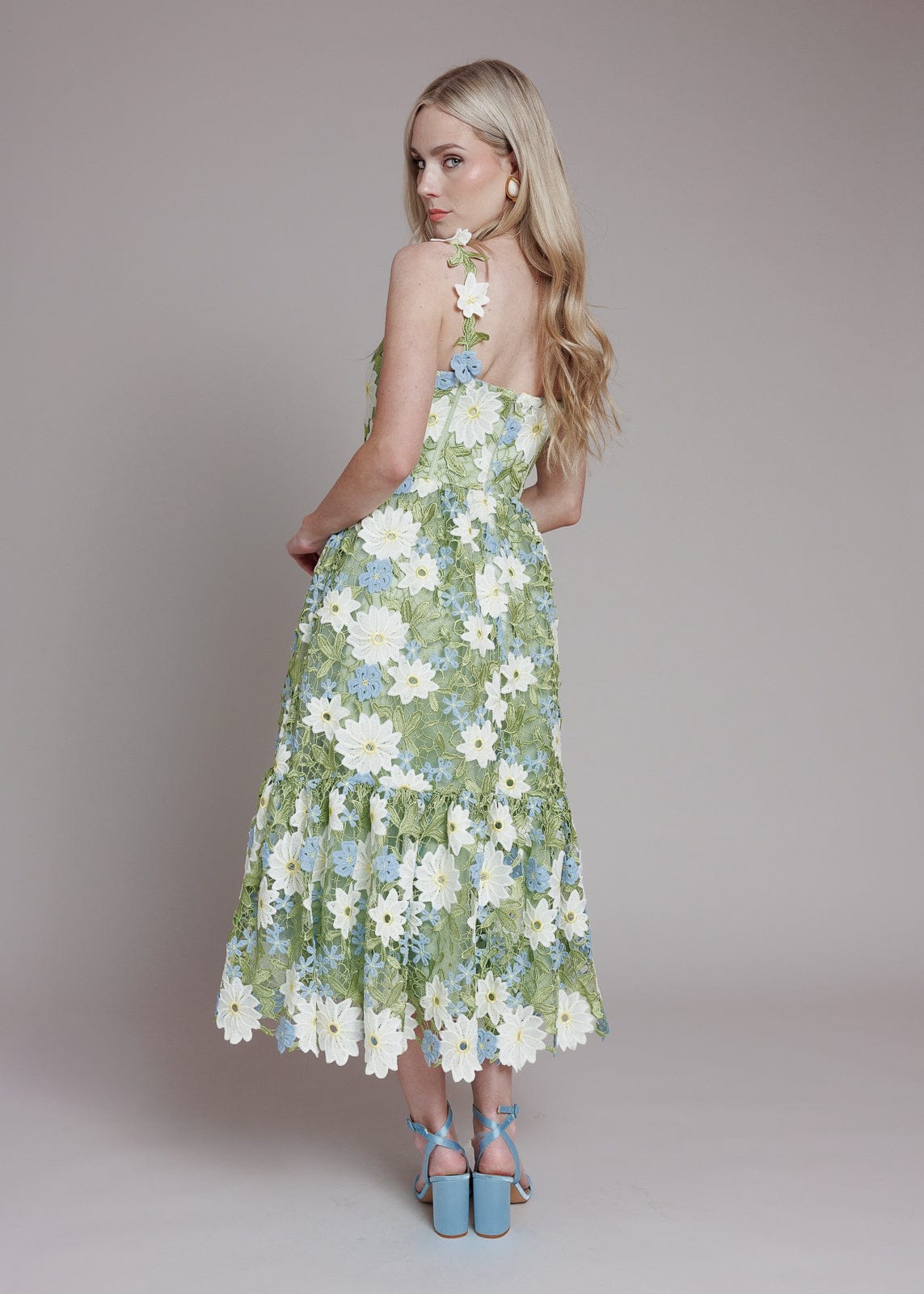 chic size inclusive model wearing JessaKae Tansy Dress Dresses