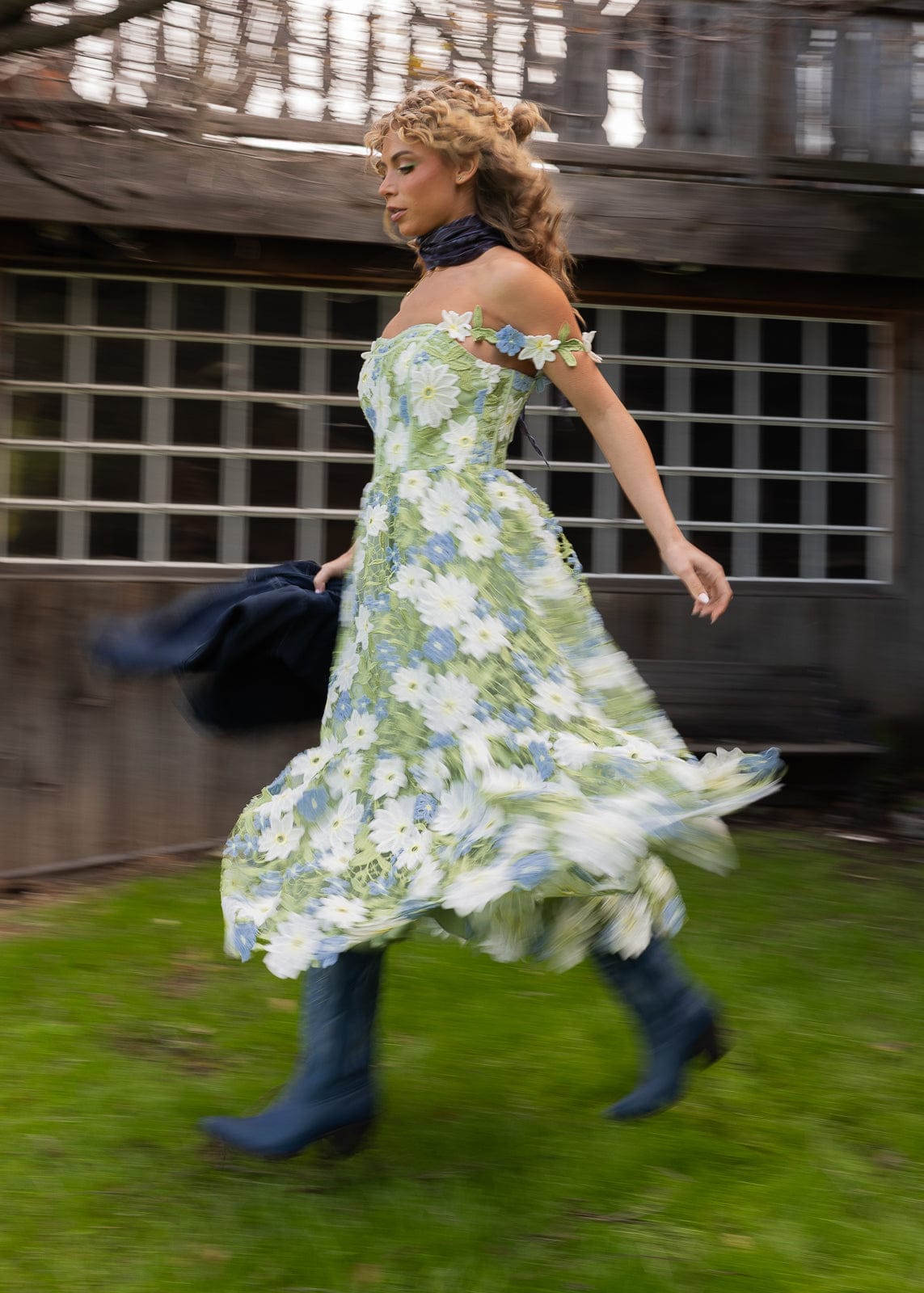 chic size inclusive model wearing JessaKae Tansy Dress Dresses