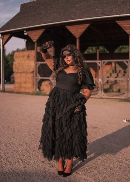 Thumbelina Dress Dresses - JessaKae - Thumbelina Dress - Green Lace / XXS