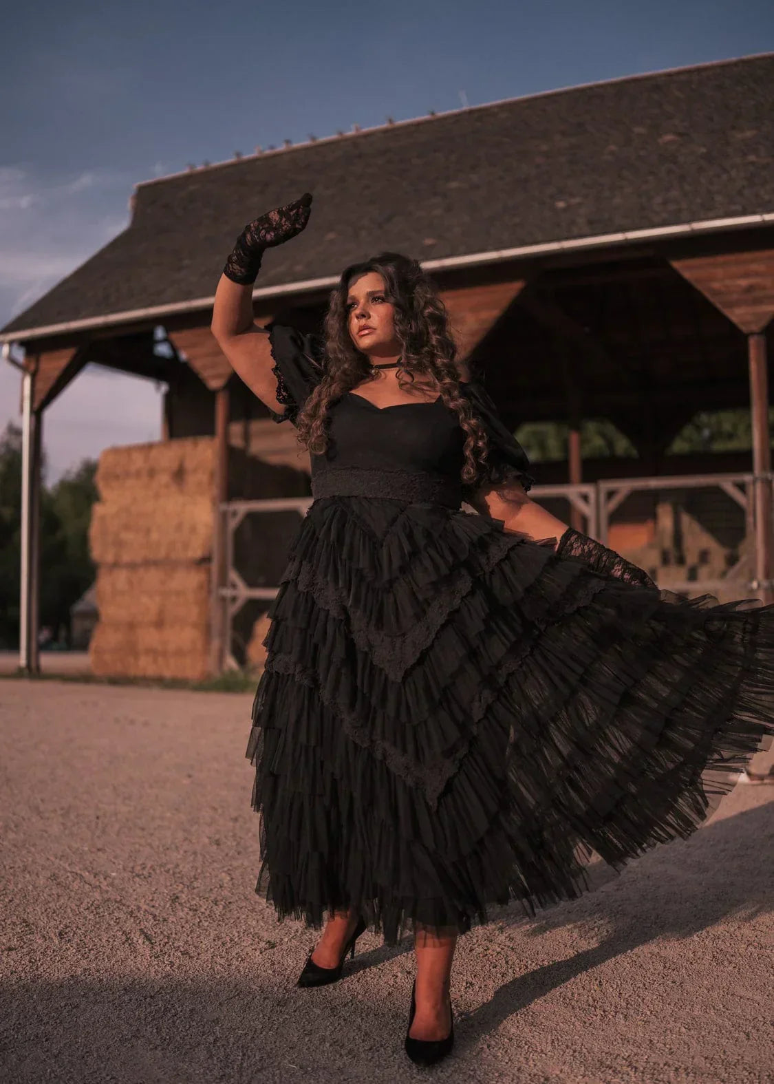 Thumbelina Dress Dresses - JessaKae - Thumbelina Dress - Green Lace / XXS