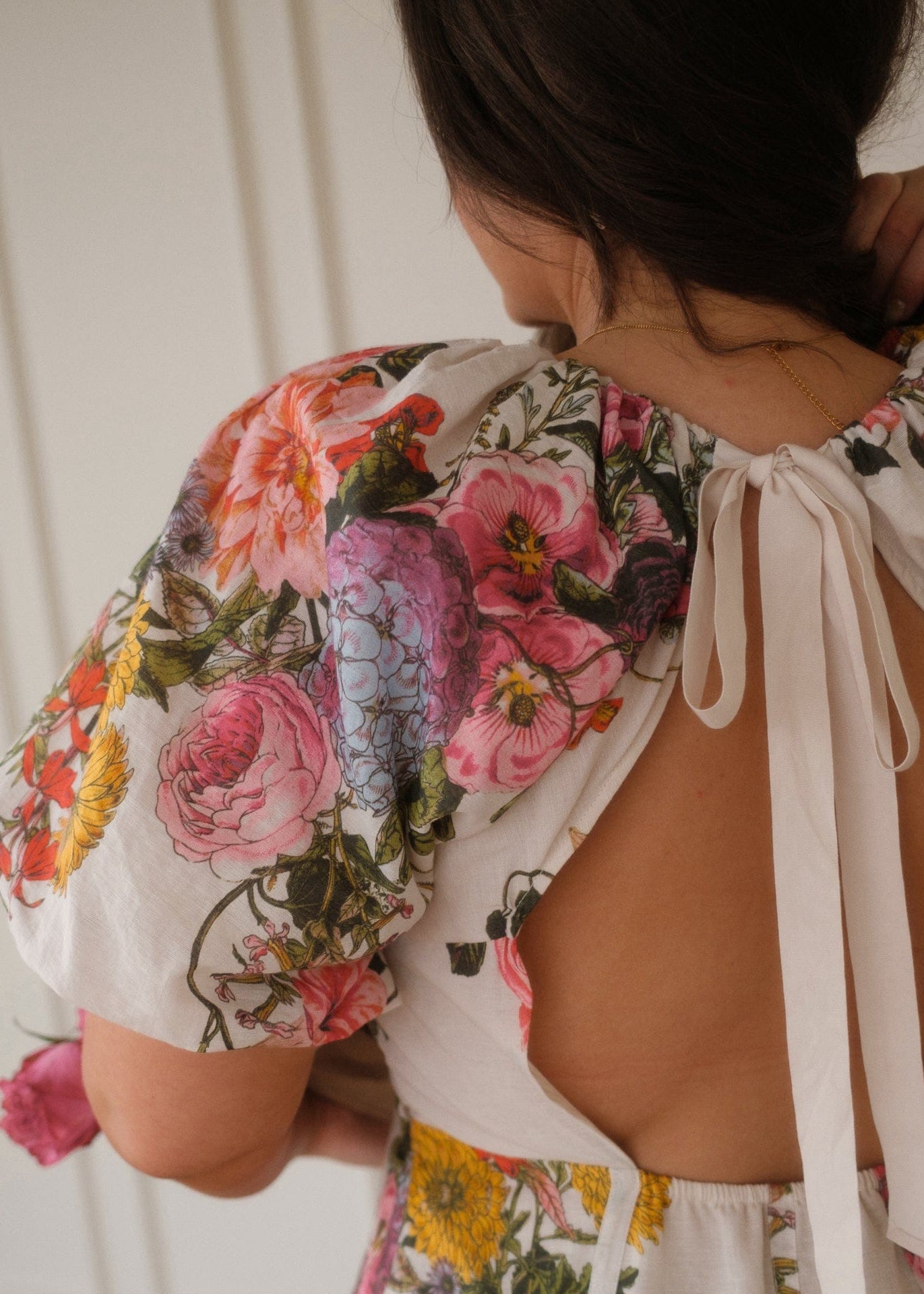 chic size inclusive model wearing JessaKae Valenne Dress