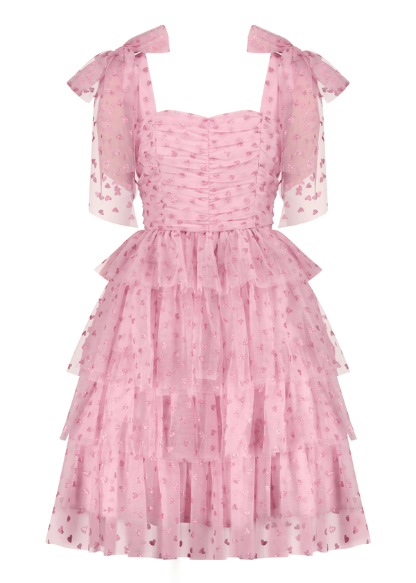 chic size inclusive model wearing JessaKae Valentina Dress Dresses
