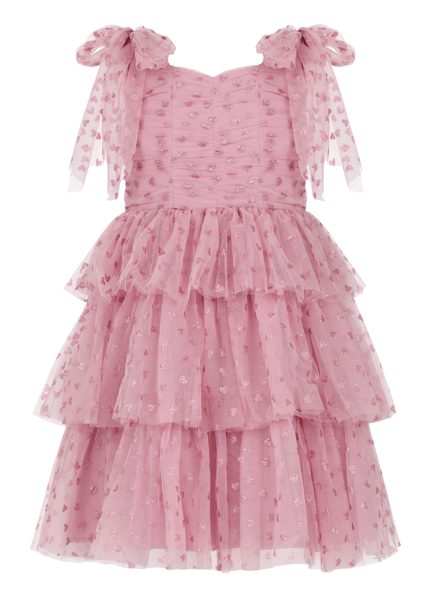 Valentina Girls Dress Girls Dress - JessaKae - Valentina Girls Dress - Pink / 12-18M