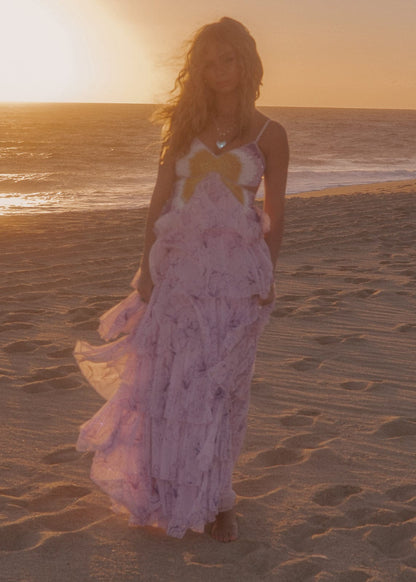 chic size inclusive model wearing JessaKae Vanessa Dress