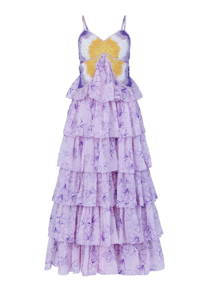 chic size inclusive model wearing JessaKae Vanessa Dress