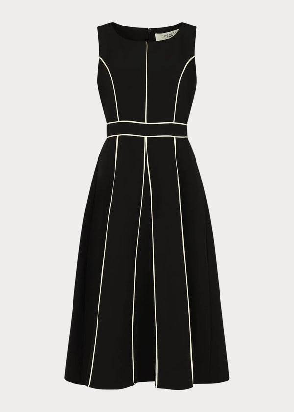 chic size inclusive model wearing JessaKae Vivienne Dress