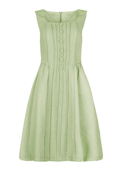 chic size inclusive model wearing JessaKae Waldorf Dress