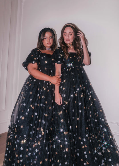 Wendy Dress Dresses - JessaKae - Wendy Dress - Cream Star / XXS