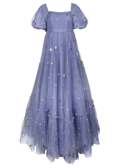 Wendy Dress Dresses - JessaKae - Wendy Dress - Blue Star / XXS