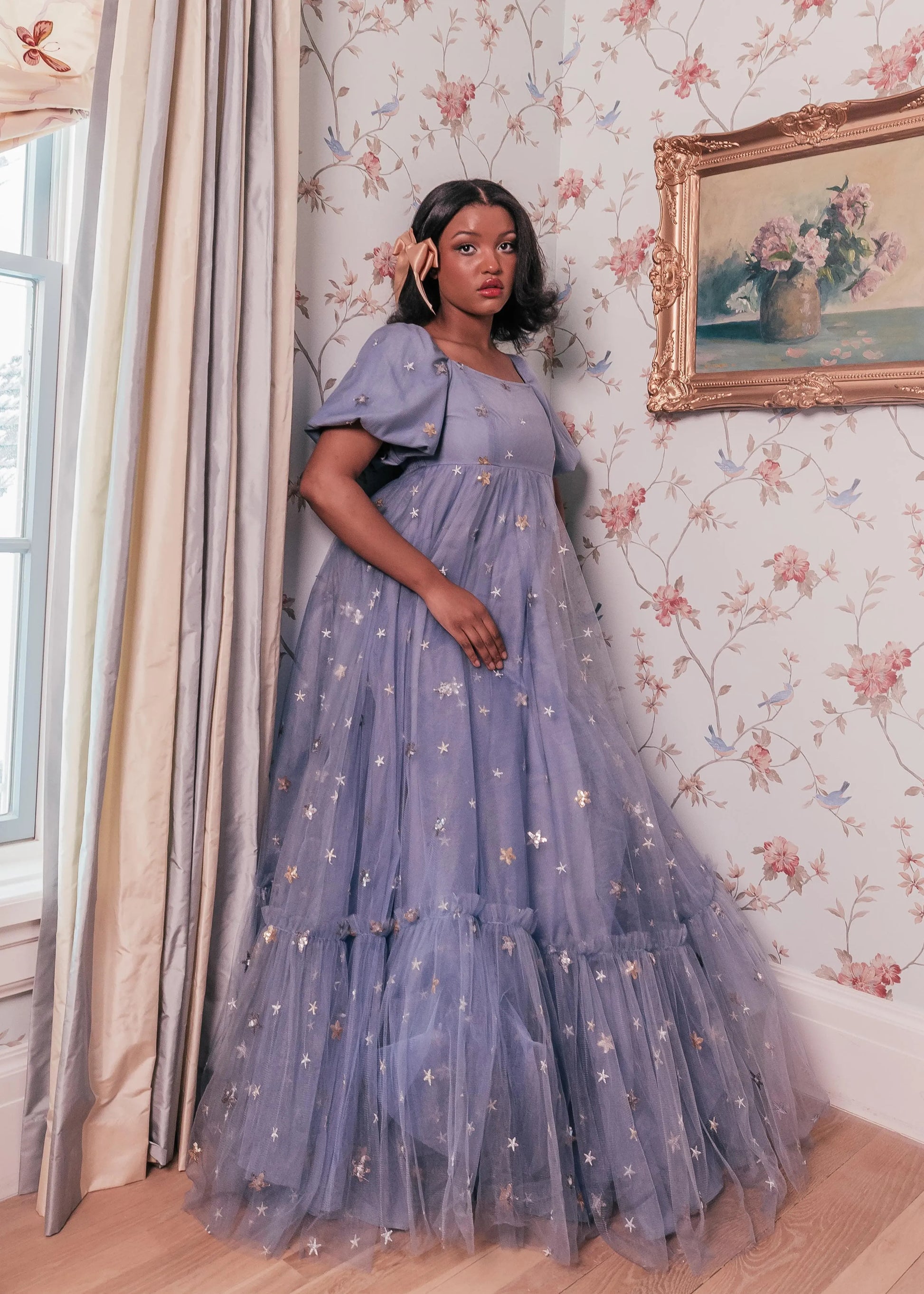 Wendy Dress Blue Star | Occasion Dress in Sizes XXS6X | JessaKae Wendy Dress Blue Star | Occasion Dress in Sizes XXS6X | JessaKae