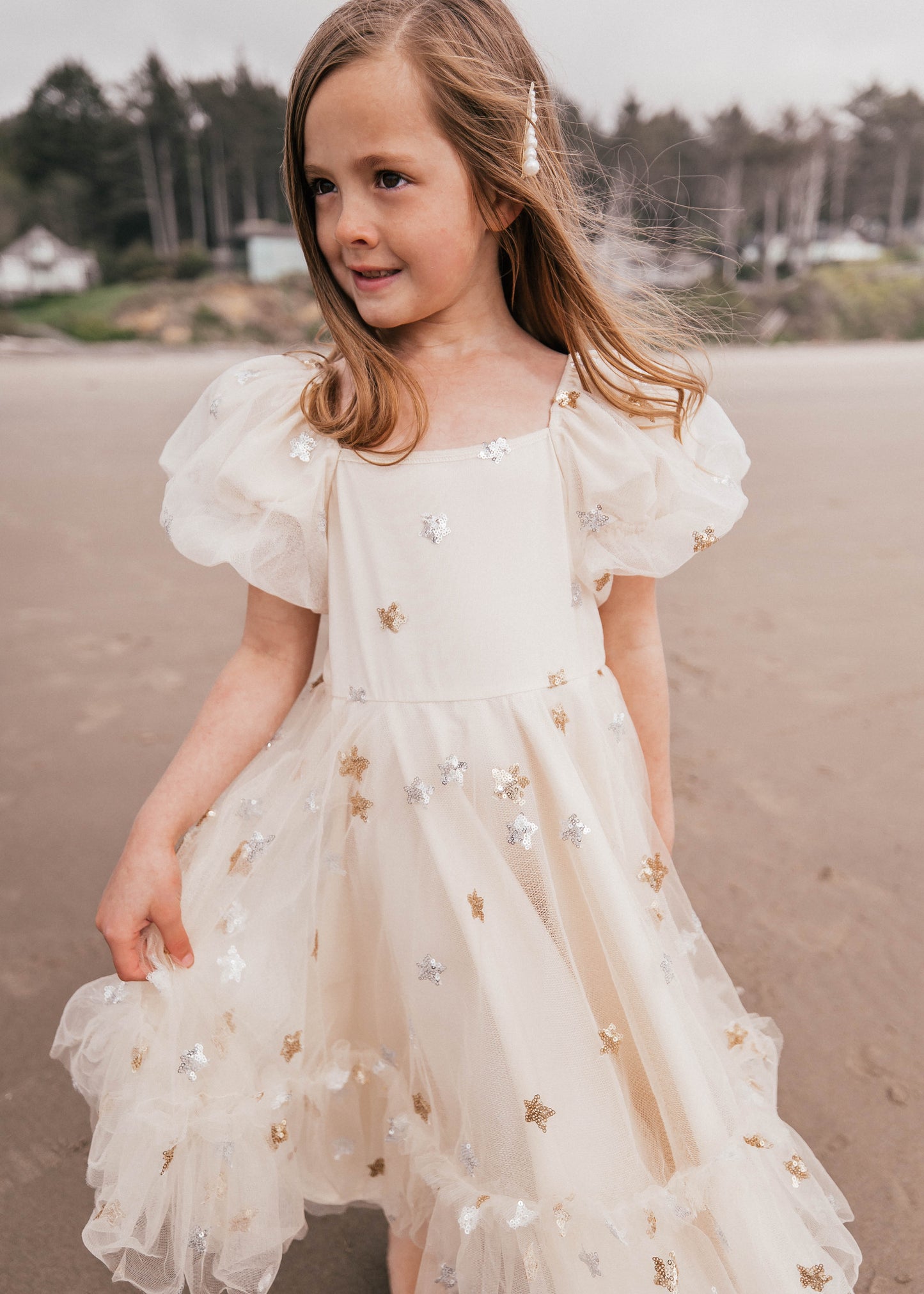 Wendy Girls Dress Girls Dress - JessaKae - Wendy Girls Dress_North Star / 18-24M