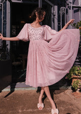 chic size inclusive model wearing JessaKae Whimsy Dress Dresses