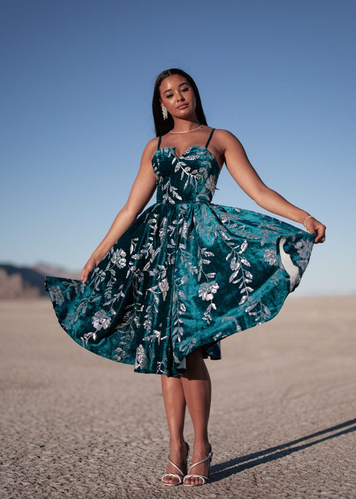 chic size inclusive model wearing JessaKae Wish Dress Dresses