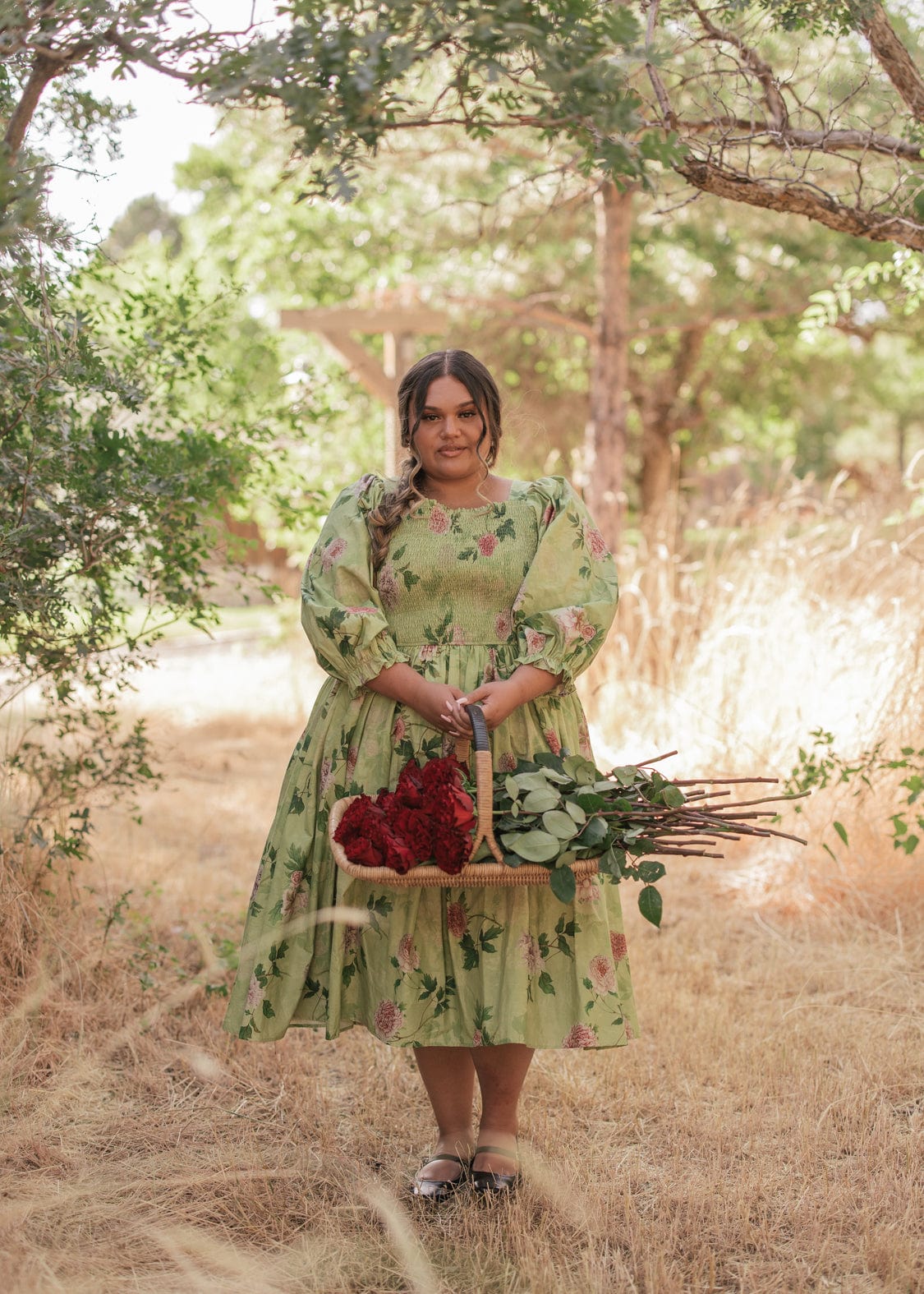 Wren Dress - Spring Garden