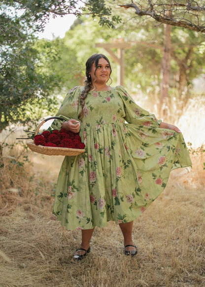 Wren Dress Dresses - JessaKae - Wren Dress - Spring Garden / XXS